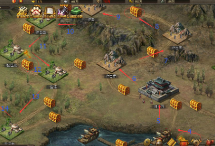 攻城掠地古城探宝都有什么东西