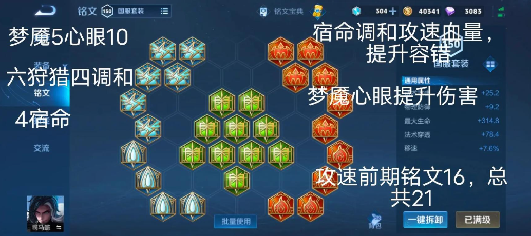 王者荣耀司马懿最佳出装是什么