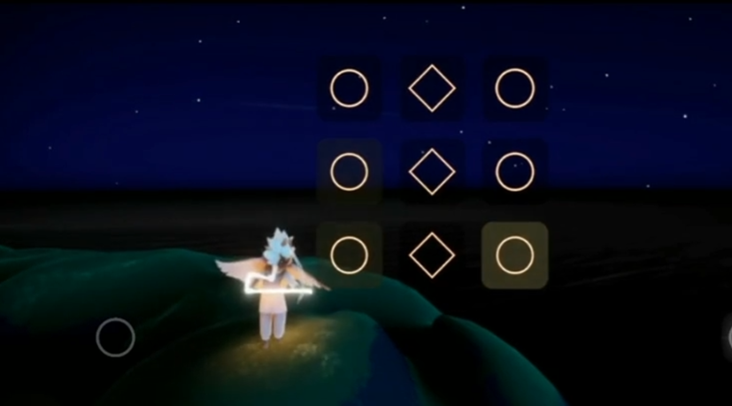 光遇手花爱心怎么画