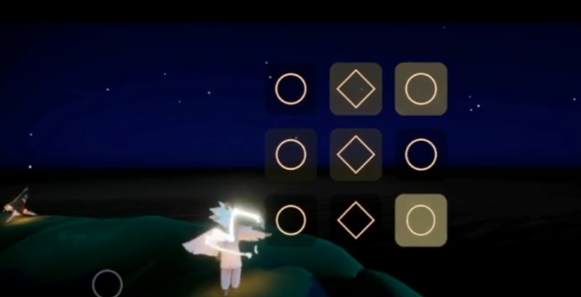 光遇手花爱心怎么画