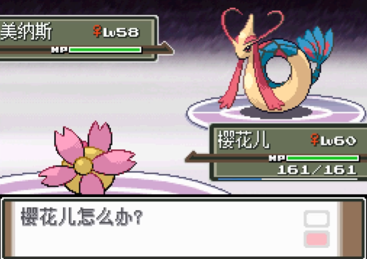 口袋妖怪白金希罗娜怎么打