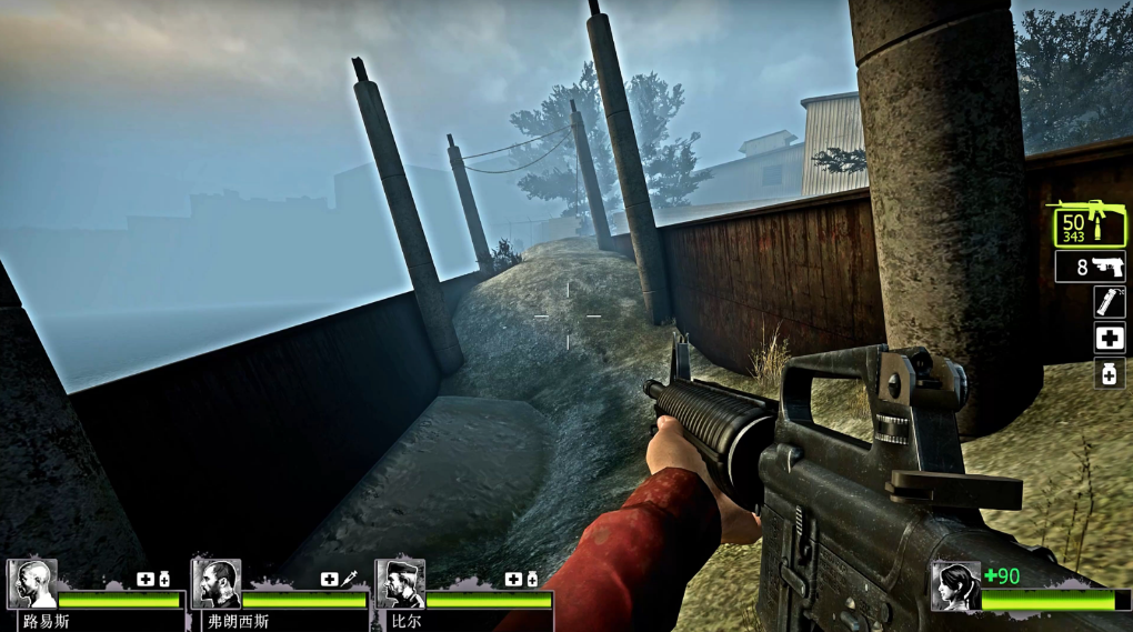 求生之路2怎么过火车站