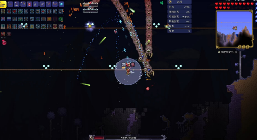 泰拉瑞亚怎么挑战世界吞噬者