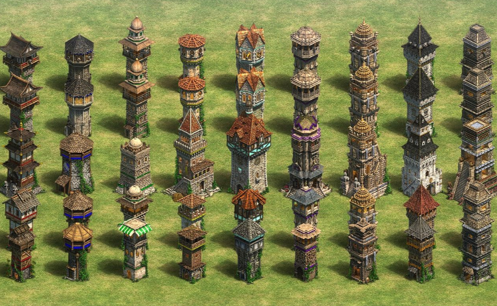 帝国时代2什么是炮塔驻军