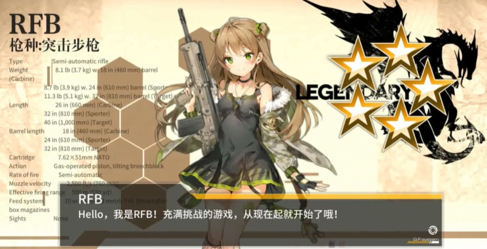 少女前线RFB值得练吗