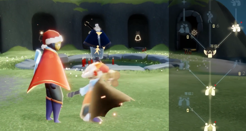 光遇怎么捶胸口动作