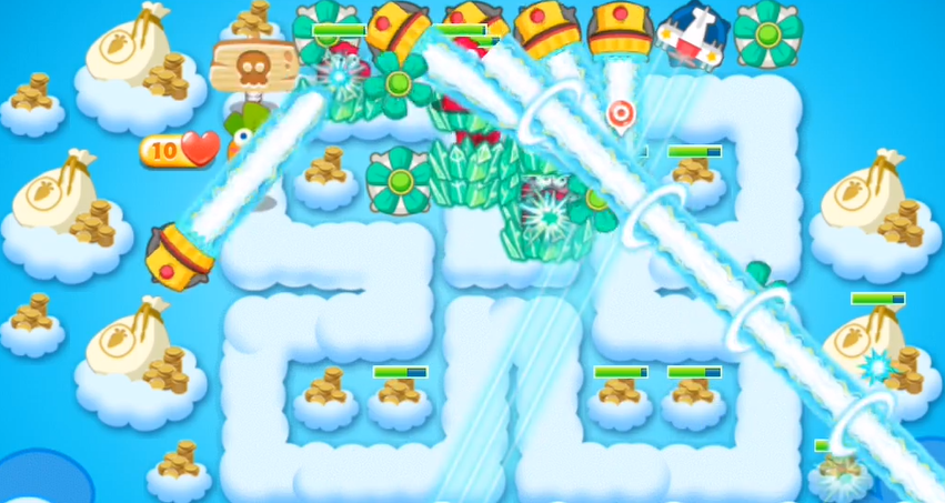 保卫萝卜2第51关怎么玩