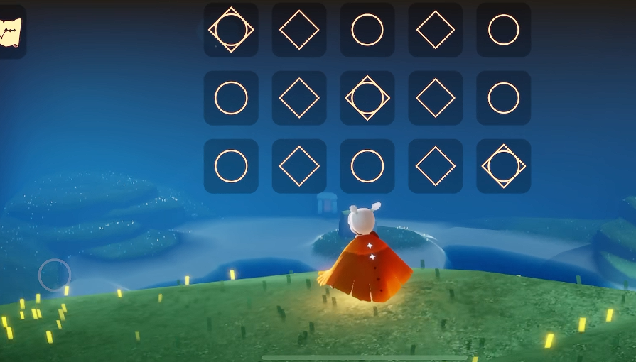 光遇竖琴怎么弹