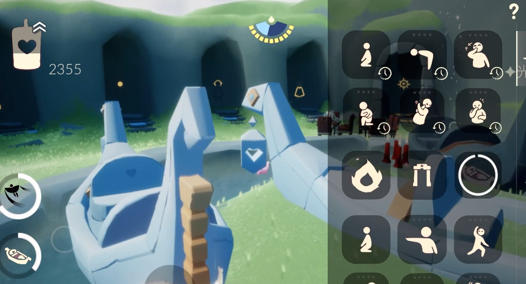 光遇情人节的木船怎么飘