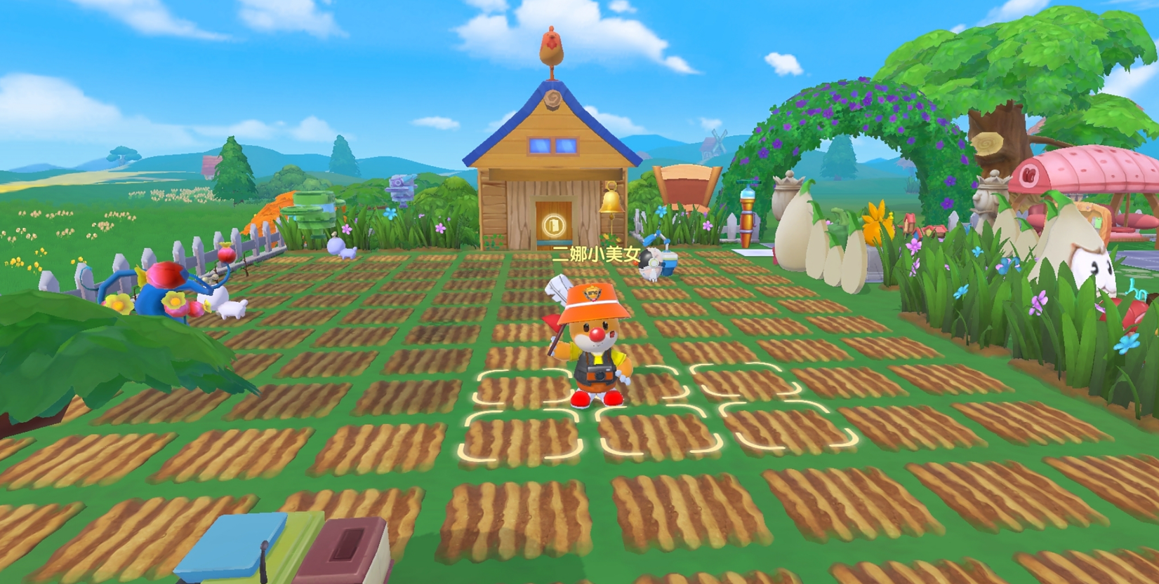 摩尔庄园牧场怎么扩大