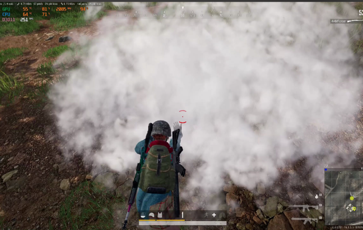 绝地求生怎么快速原地烟雾弹