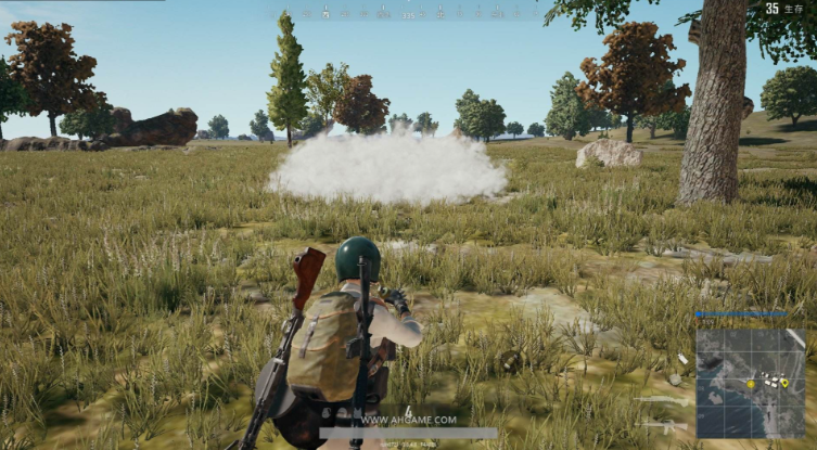 绝地求生怎么快速原地烟雾弹