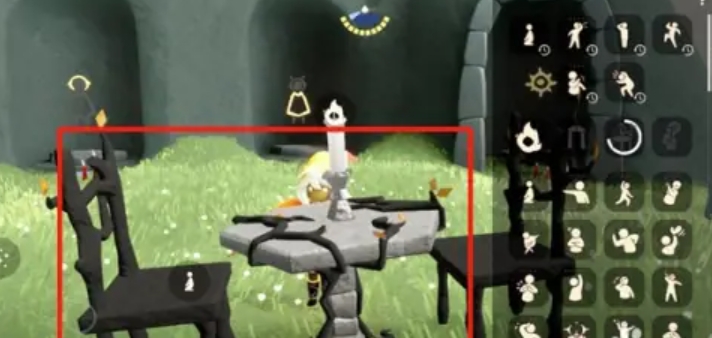 光遇怎么把桌子放在水里