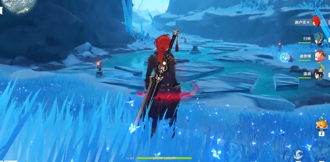 原神星荧洞窟的水晶怎么开