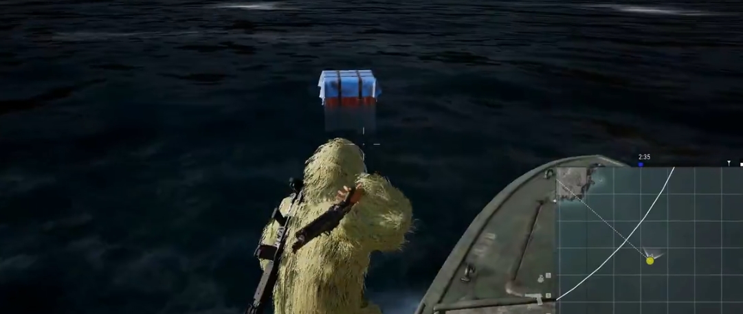 绝地求生如何知道空投的位置