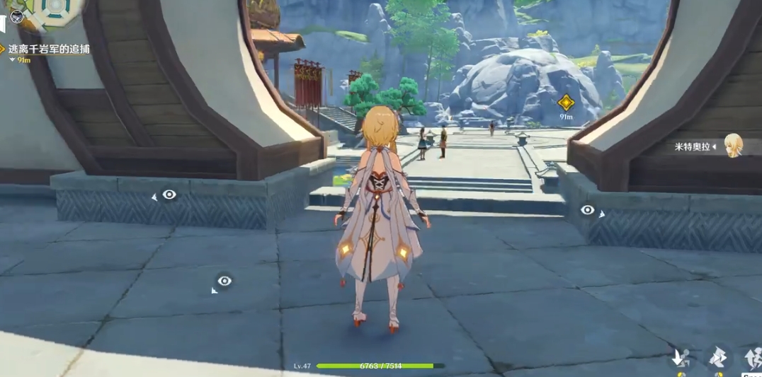 原神中怎么逃离千岩军
