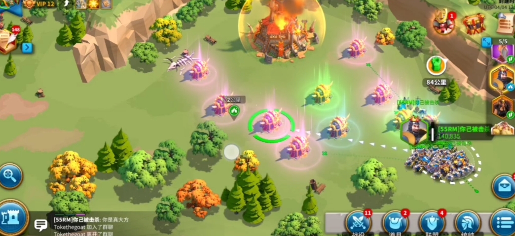 万国觉醒打野蛮人怎么多打