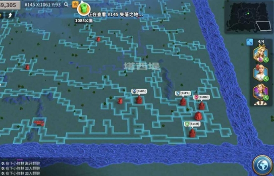 万国觉醒进了失落之地怎么回