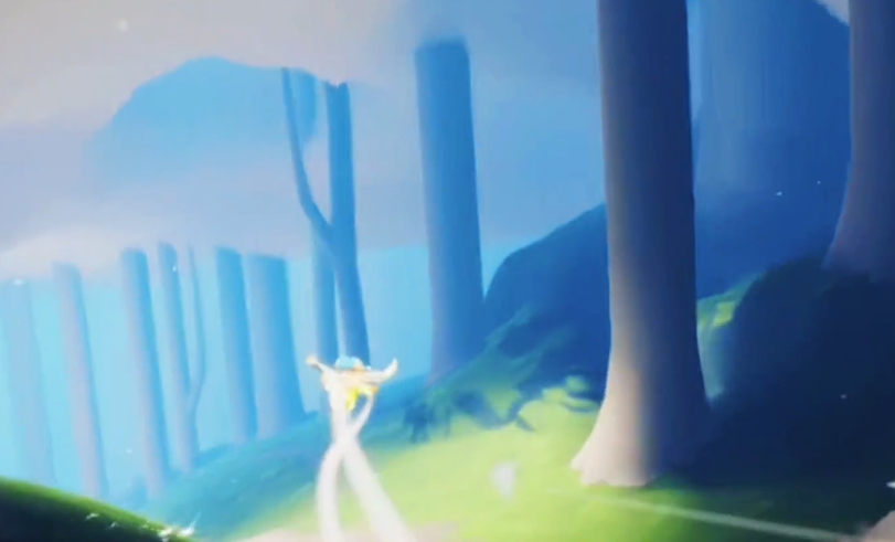 光遇云野水帘怎么进