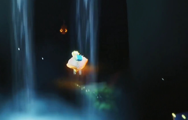 光遇云野水帘怎么进