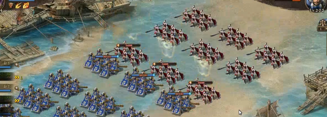 攻城掠地202无红宝怎么过