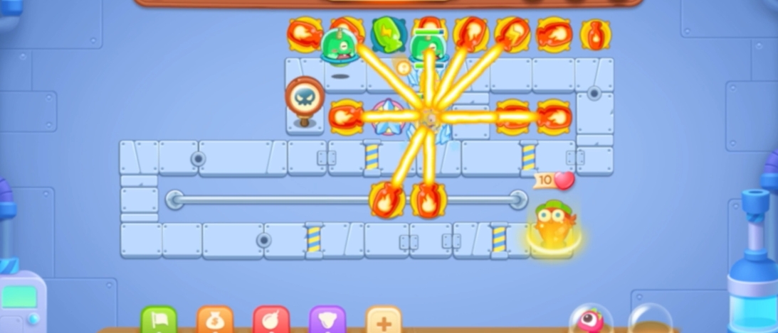 保卫萝卜3里第17关怎么过