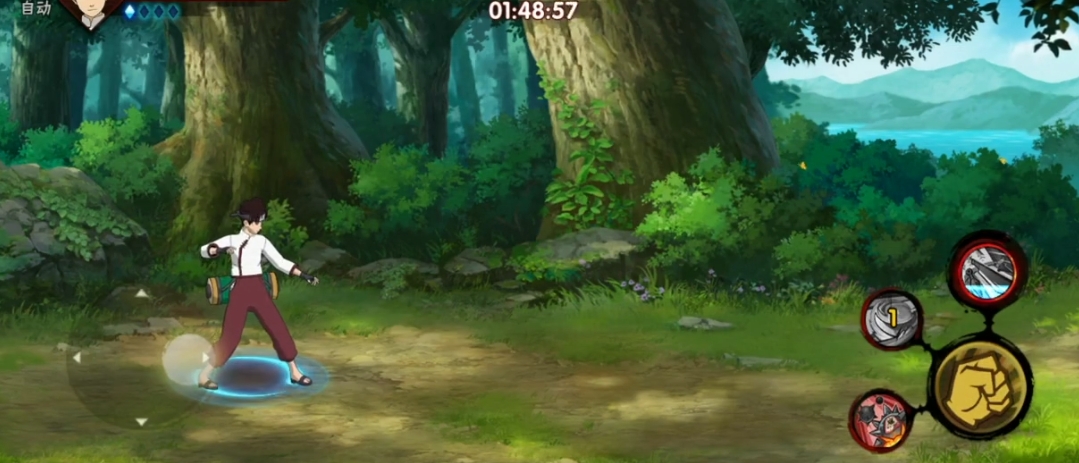 火影忍者修行之路怎么打