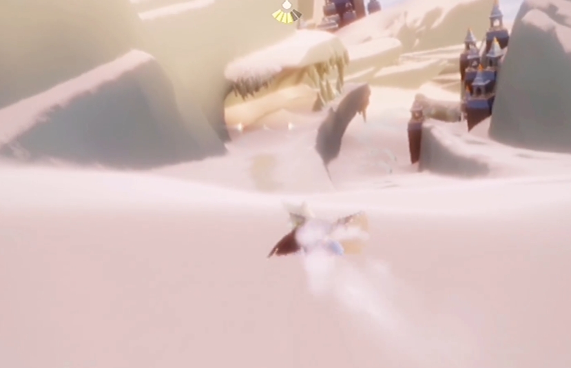 光遇霞谷溜冰场怎么过