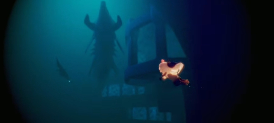 光遇怎么潜入海里