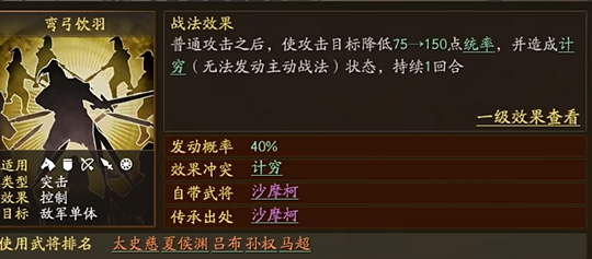三国志战略版战法加成有什么用