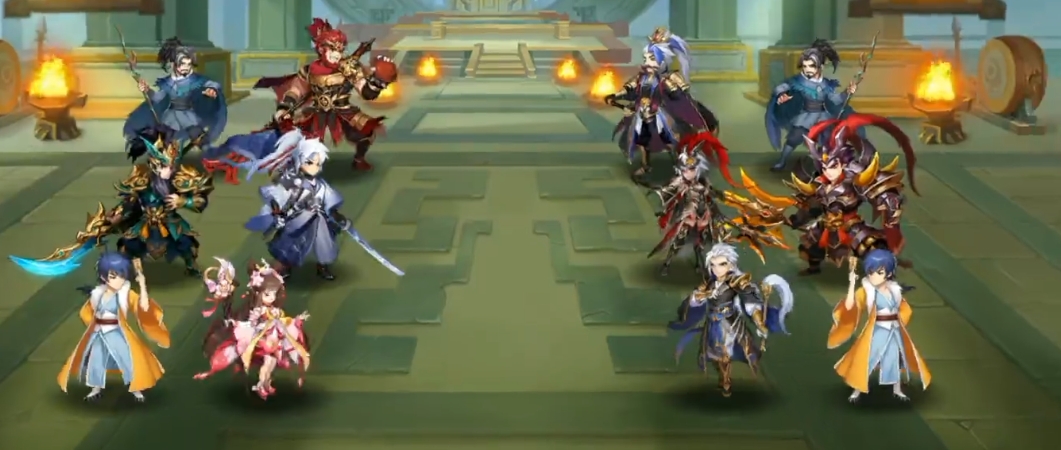 少年三国志二蜀国怎么布阵