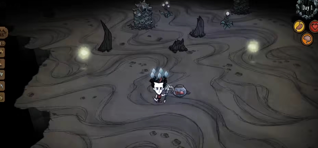 饥荒星空怎么带地上 饥荒星空怎么带地上