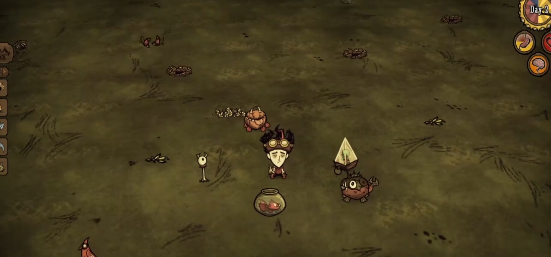 饥荒星空怎么带地上