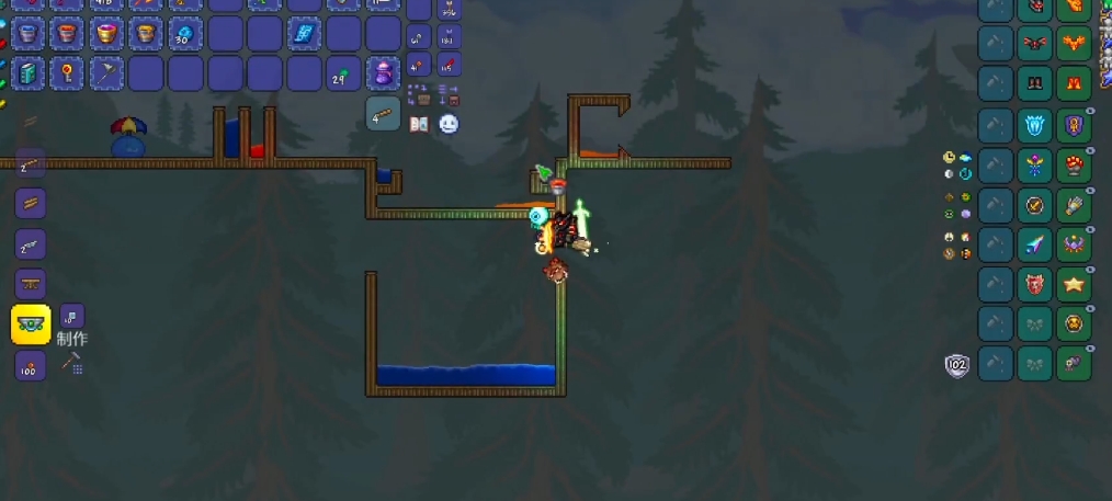 泰拉瑞亚如何快速获得黑曜石