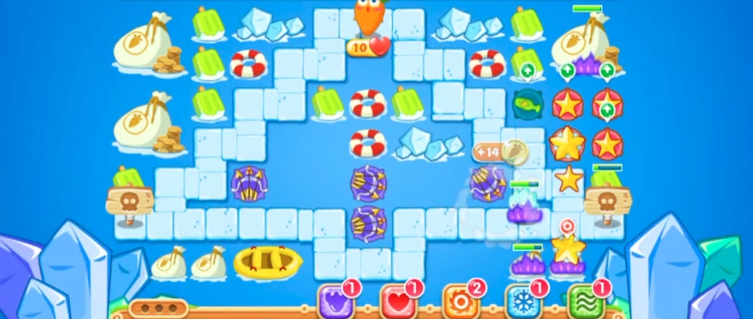 保卫萝卜2第三十八关怎么过