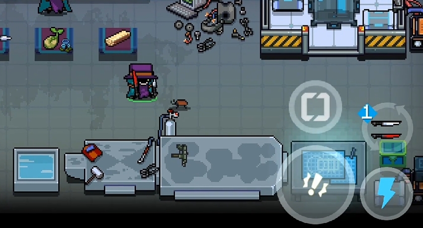 元气骑士怎么扔武器掉地上