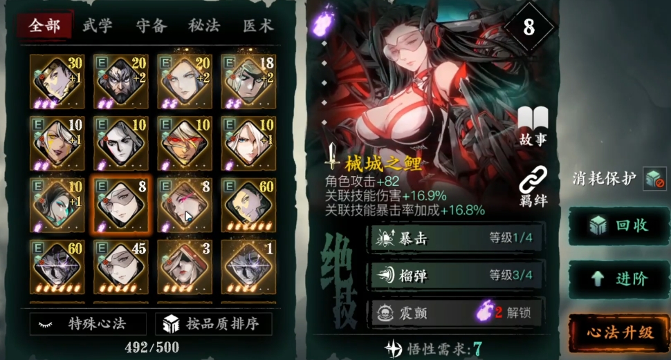 影之刃3心法突破有什么用