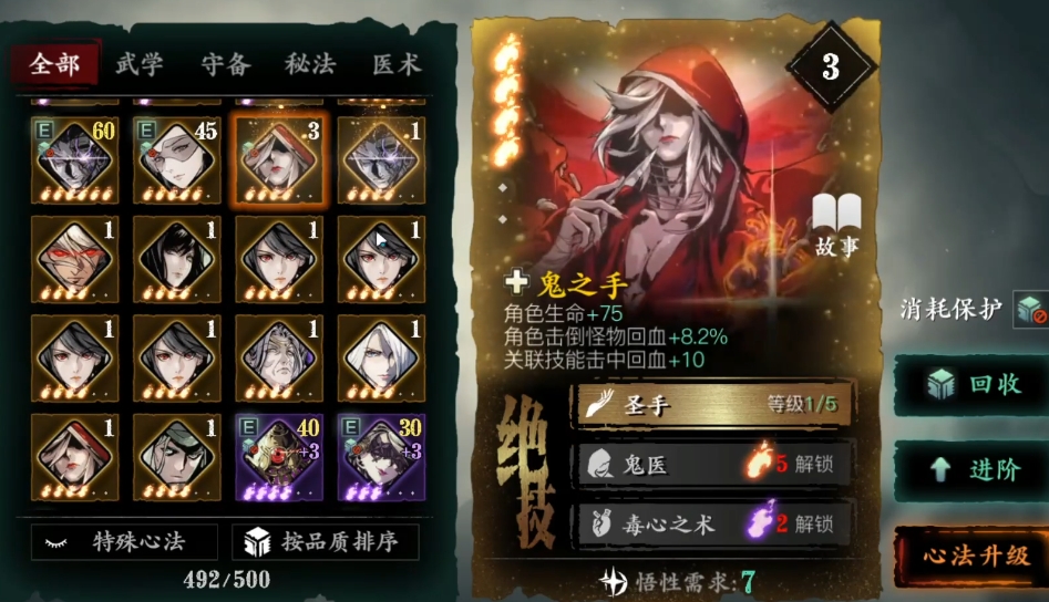 影之刃3心法突破有什么用