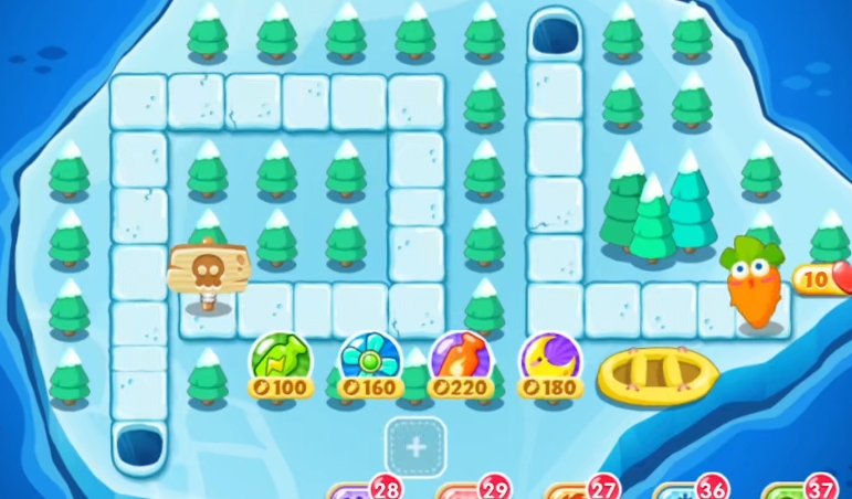 保卫萝卜2第117关怎么过