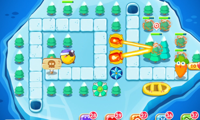 保卫萝卜2第117关怎么过