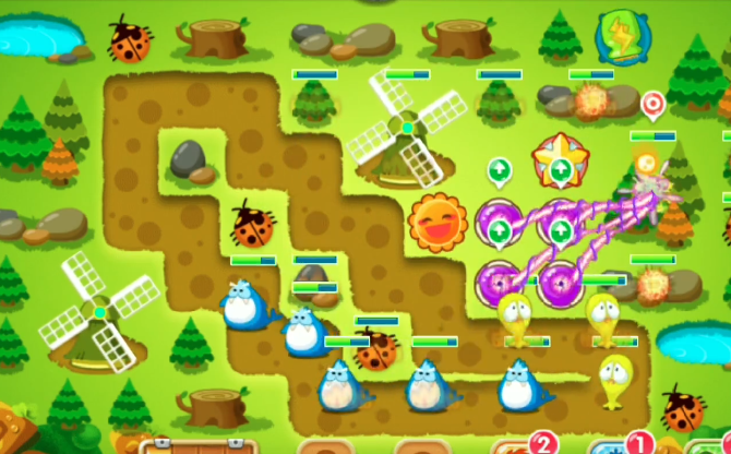 保卫萝卜2攻略21关怎么过