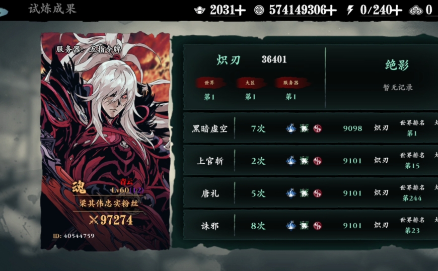 影之刃3什么套装好