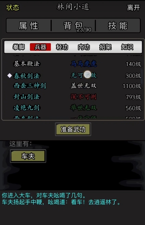 放置江湖玩什么武器好